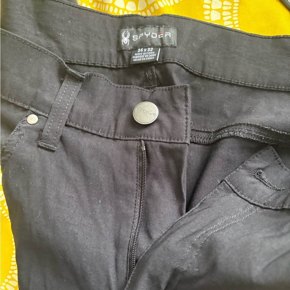 Spyder pants (light fabric) 34x32 - Picture 2 of 3
